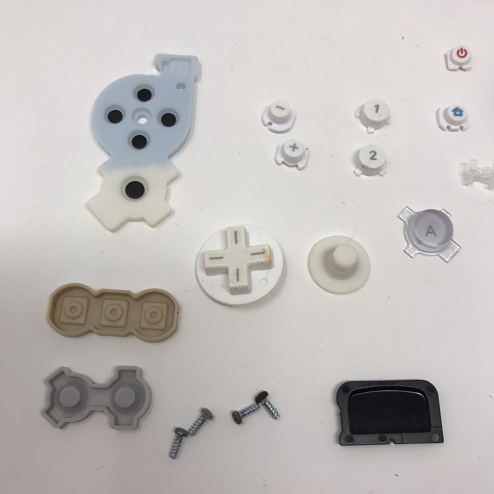 Wii Accessories Remote Controller Pieces – Broken Defective – For Parts / Repair