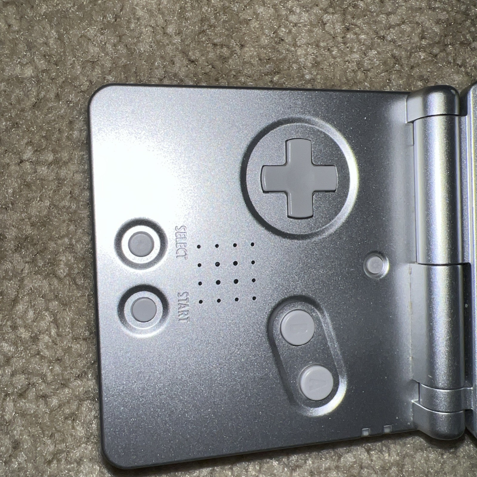 Nintendo Game Boy Advance SP Handheld System – Silver And charger Tested