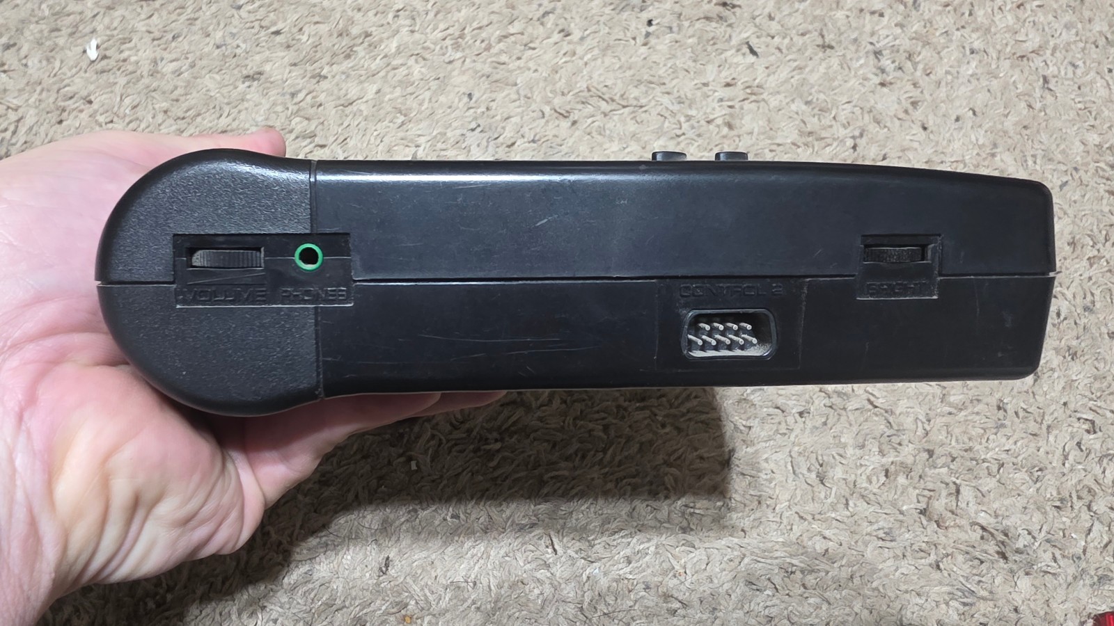 *MODDED* Sega Nomad + AC adapter. TFT upgrade, Sega CD sound mod