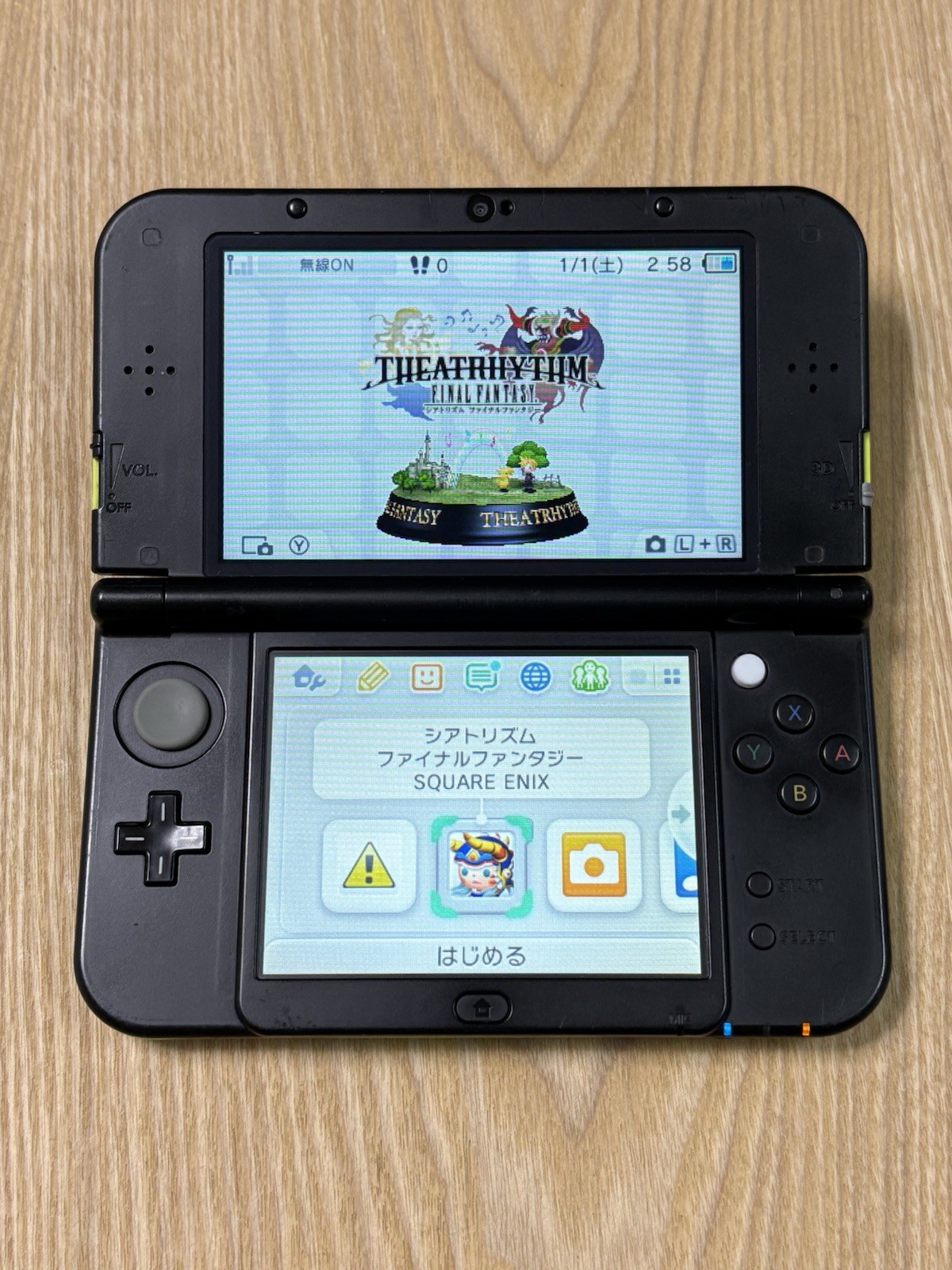 Dual IPS New Nintendo 3DS LL Lime Green Black Console Tested Working