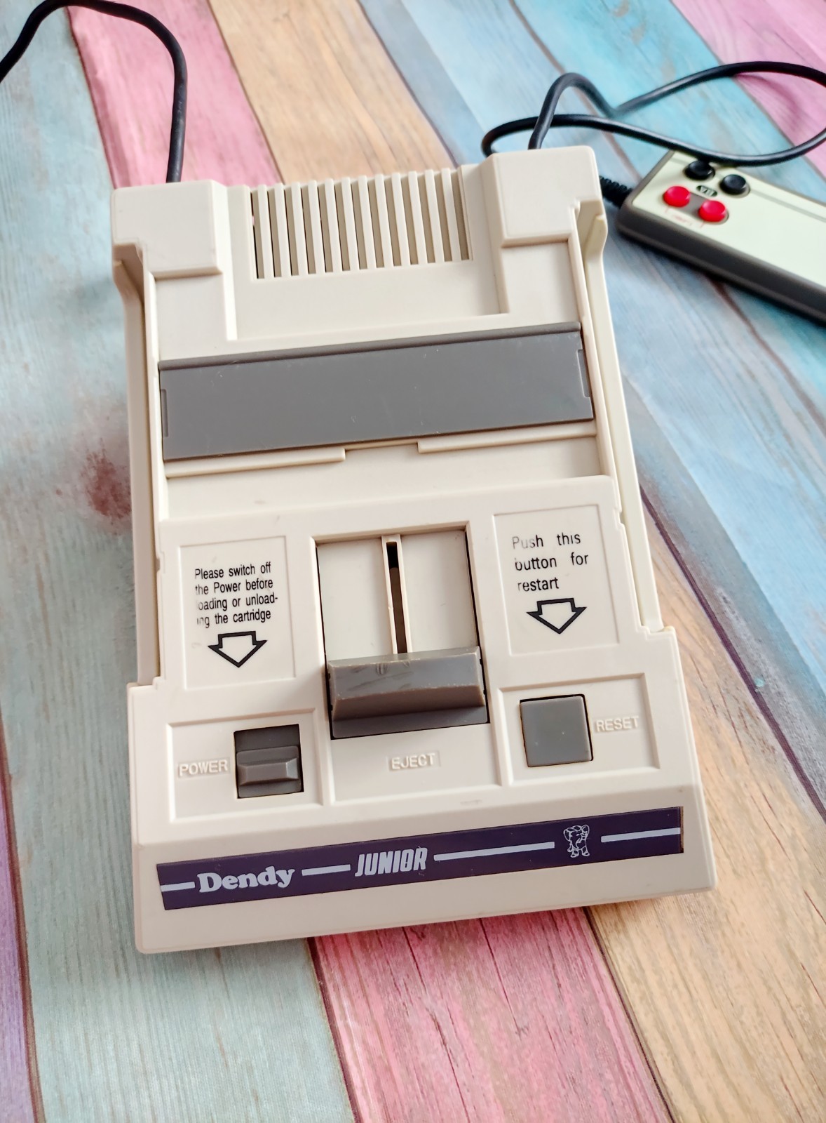 dendy junior steepler 8bit console