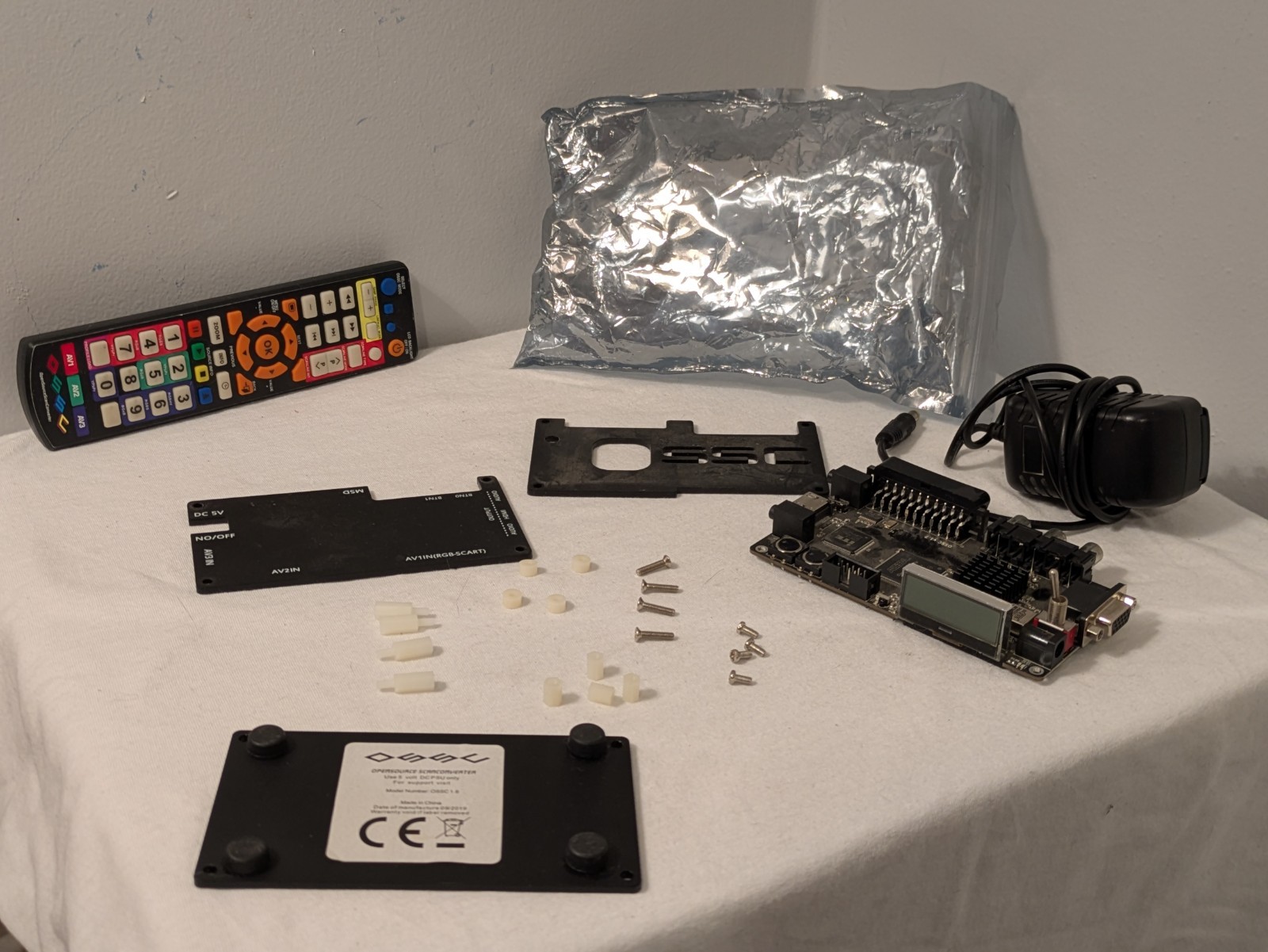 OSSC Open Source Scan Converter 1.6 For Parts Only INIT ERROR -2