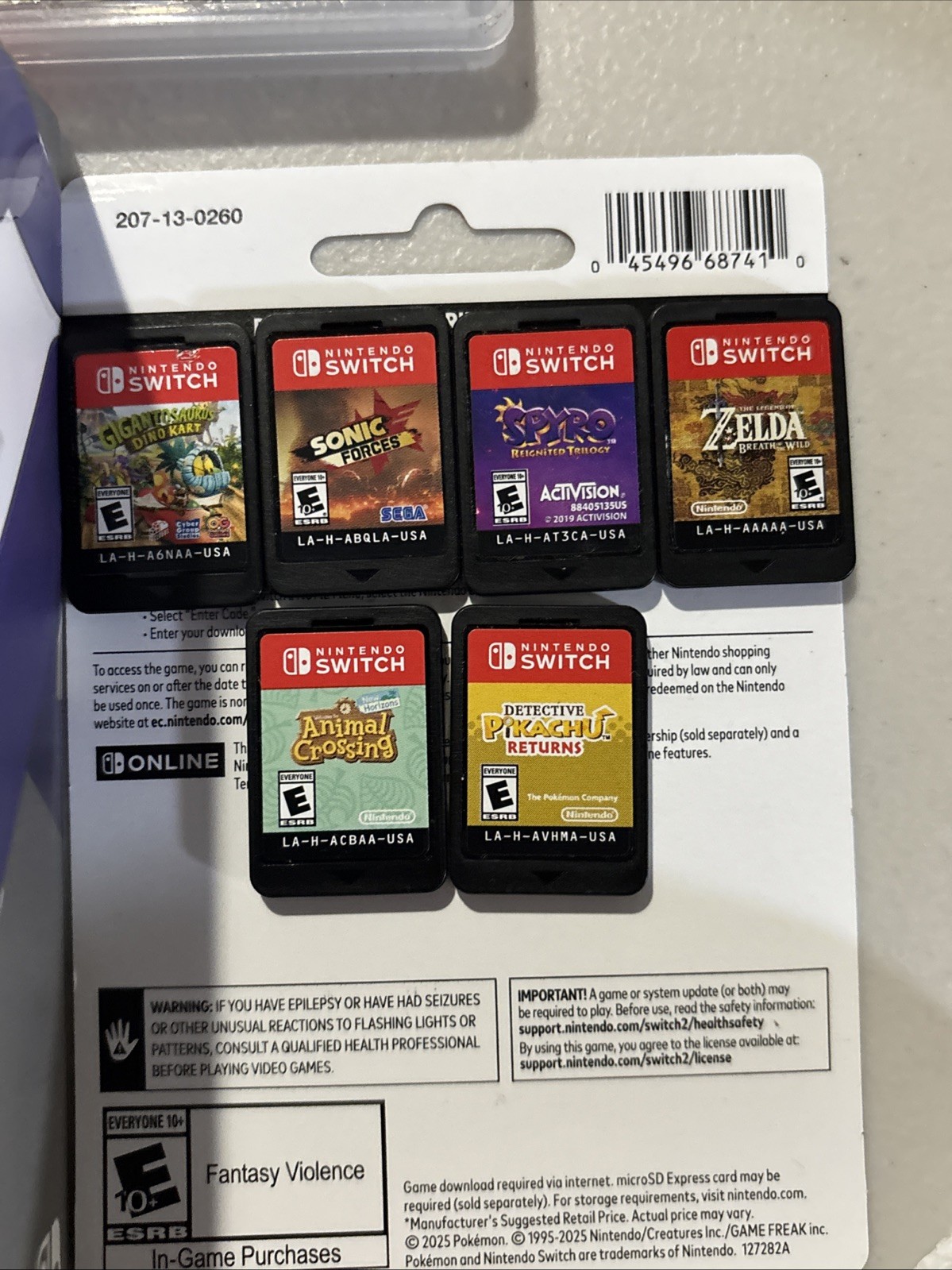 Nintendo Switch Accessories And Game Bundle – See Description