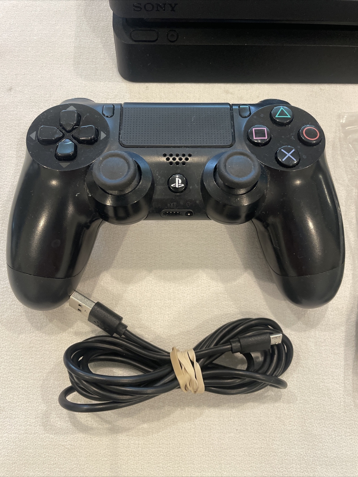 Sony PlayStation 4 Slim (PS4 Slim) 1TB Black Console Works Great! 🔥