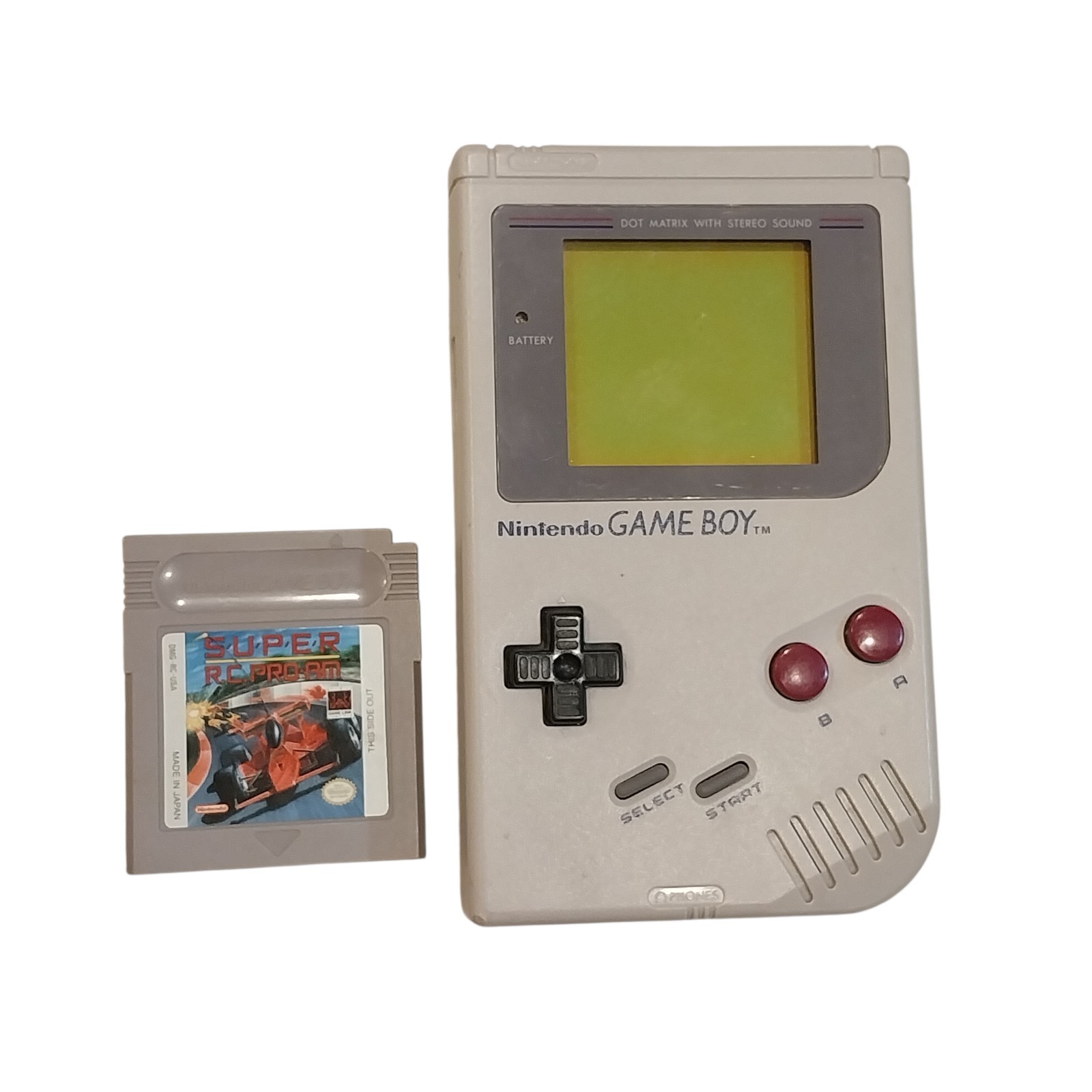 Nintendo Game Boy 1989 #DMG-01 Handheld Console System Tested Working W/ Game