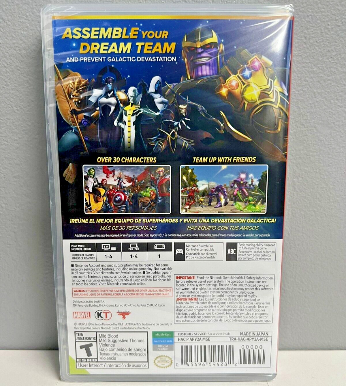 Marvel Ultimate Alliance 3: The Black Order Switch Brand New Game Special (2019)