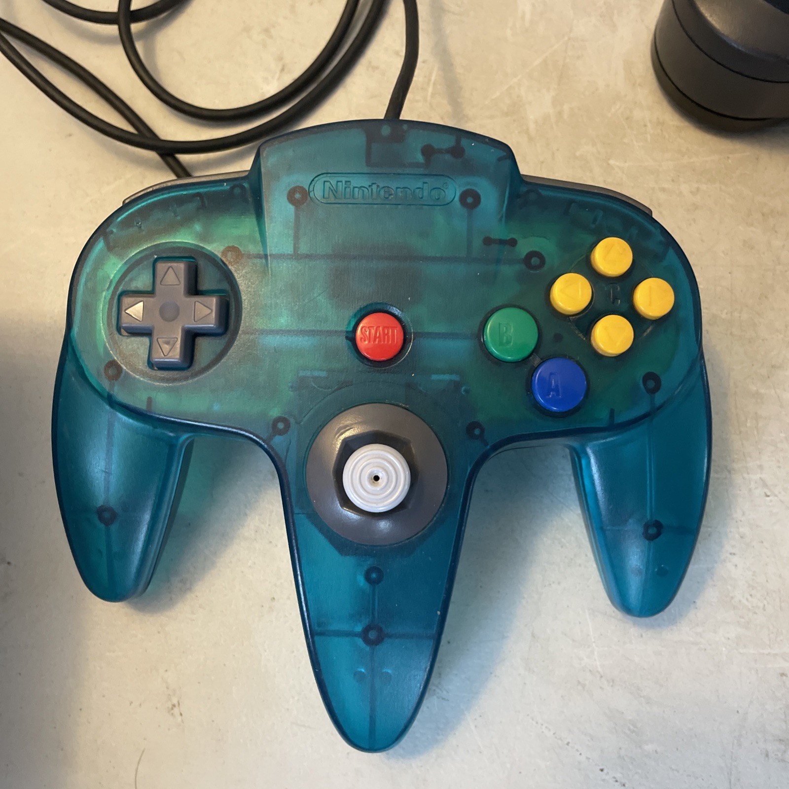 Nintendo 64 Console Bundle | Original W/ Ice Blue & Atomic Purple Controllers