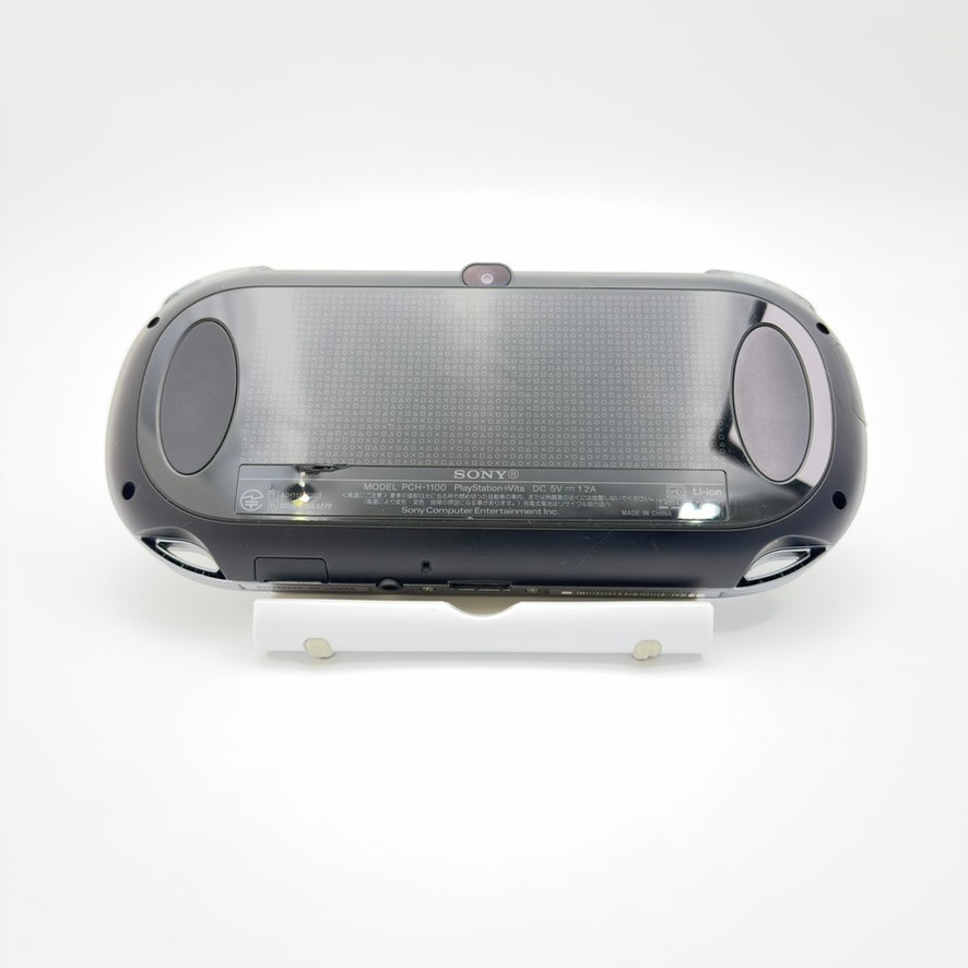 Sony PS Vita PCH-1100 Crystal Black 3G/Wi-Fi Model Console OLED Boxed From Japan