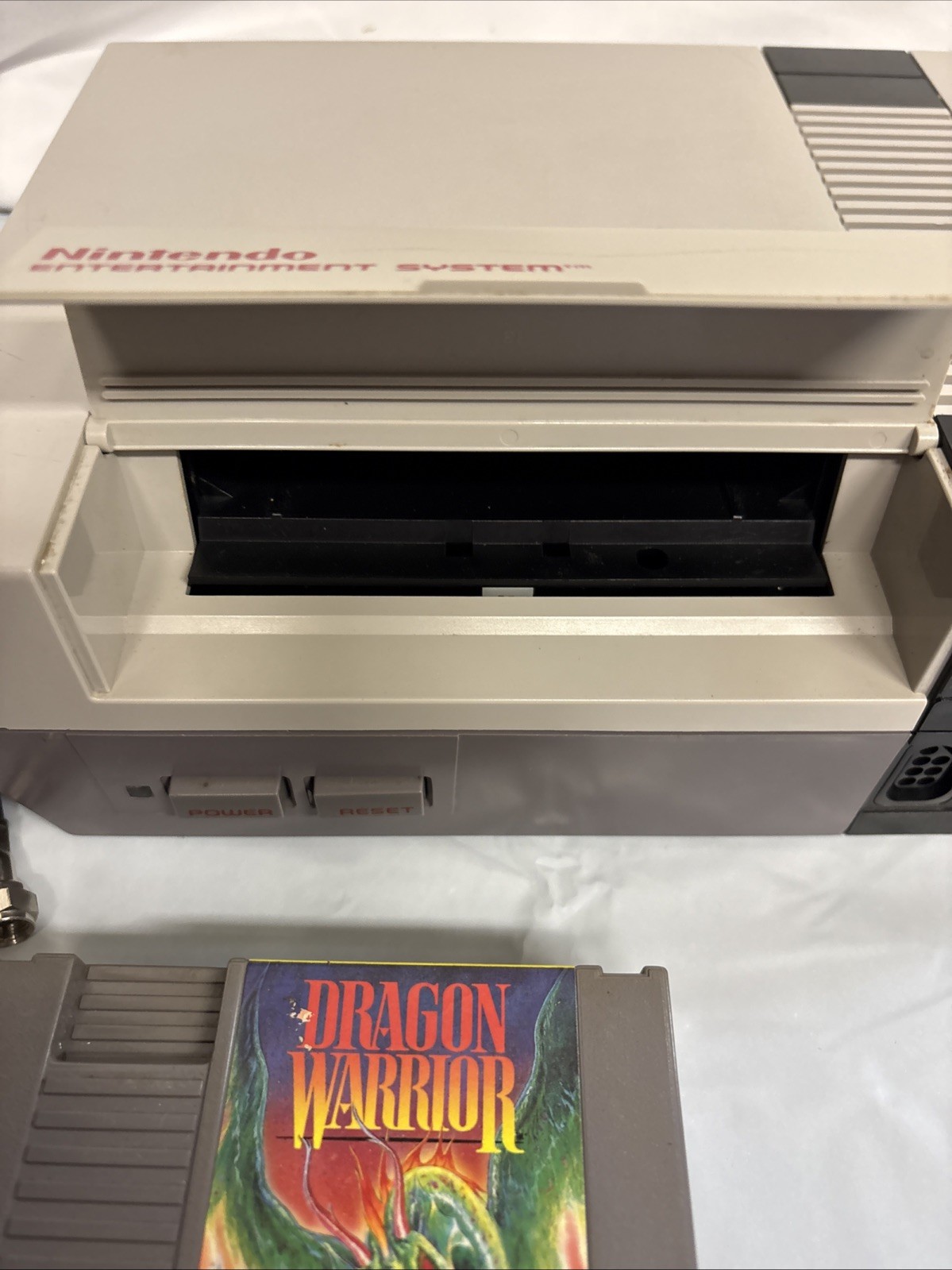 Nintendo NES Bundle With Cables, 3 Games & , 2 Controllers Tested Working READ