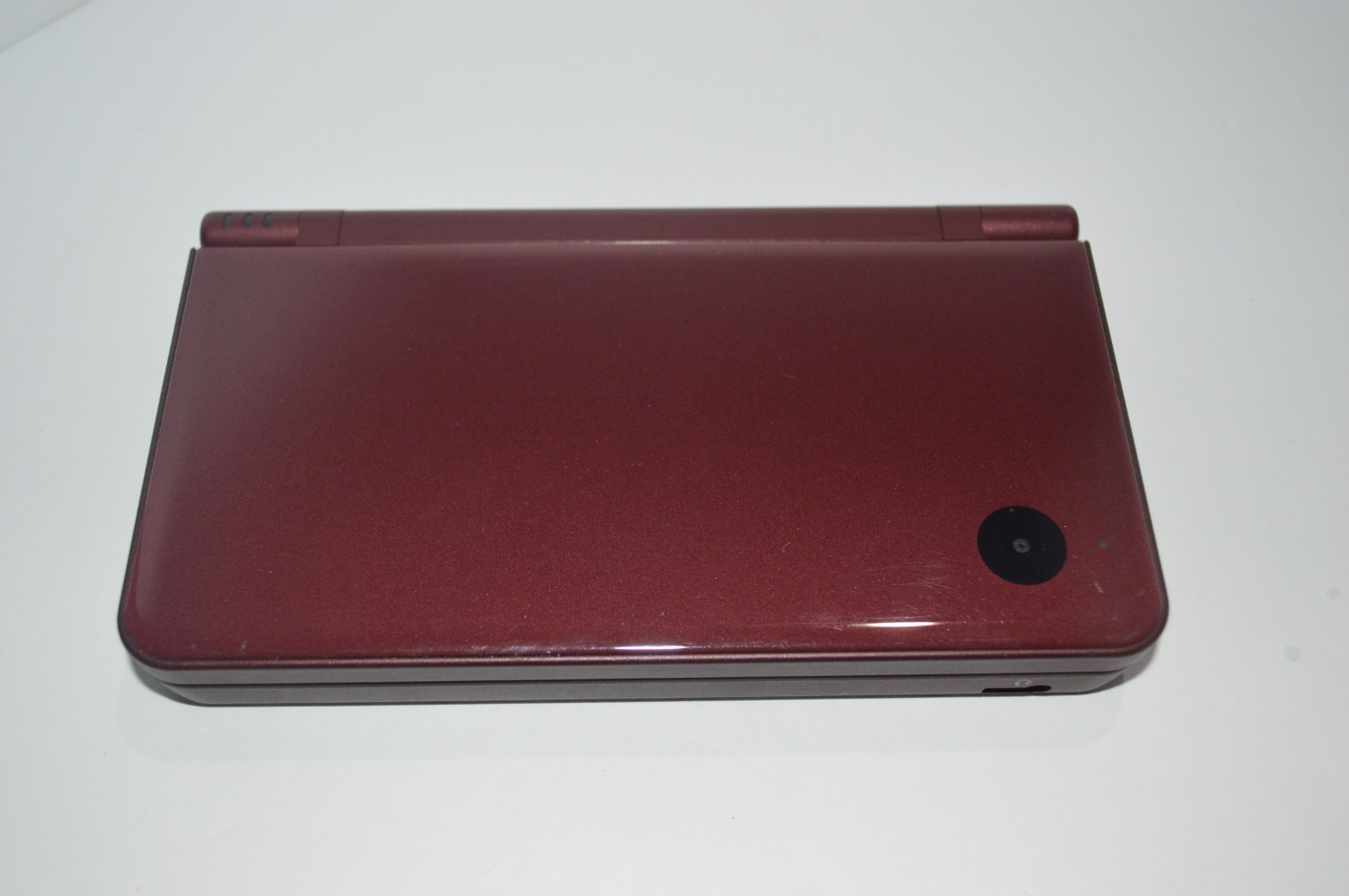 Nintendo DSi XL DS Console Wine Red Burgundy Tested With 9 Games And Charger