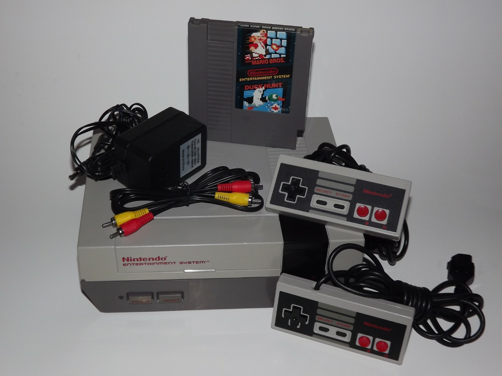 Nintendo NES System Console Choose Your Super Mario Game Bundle New 72 Pin