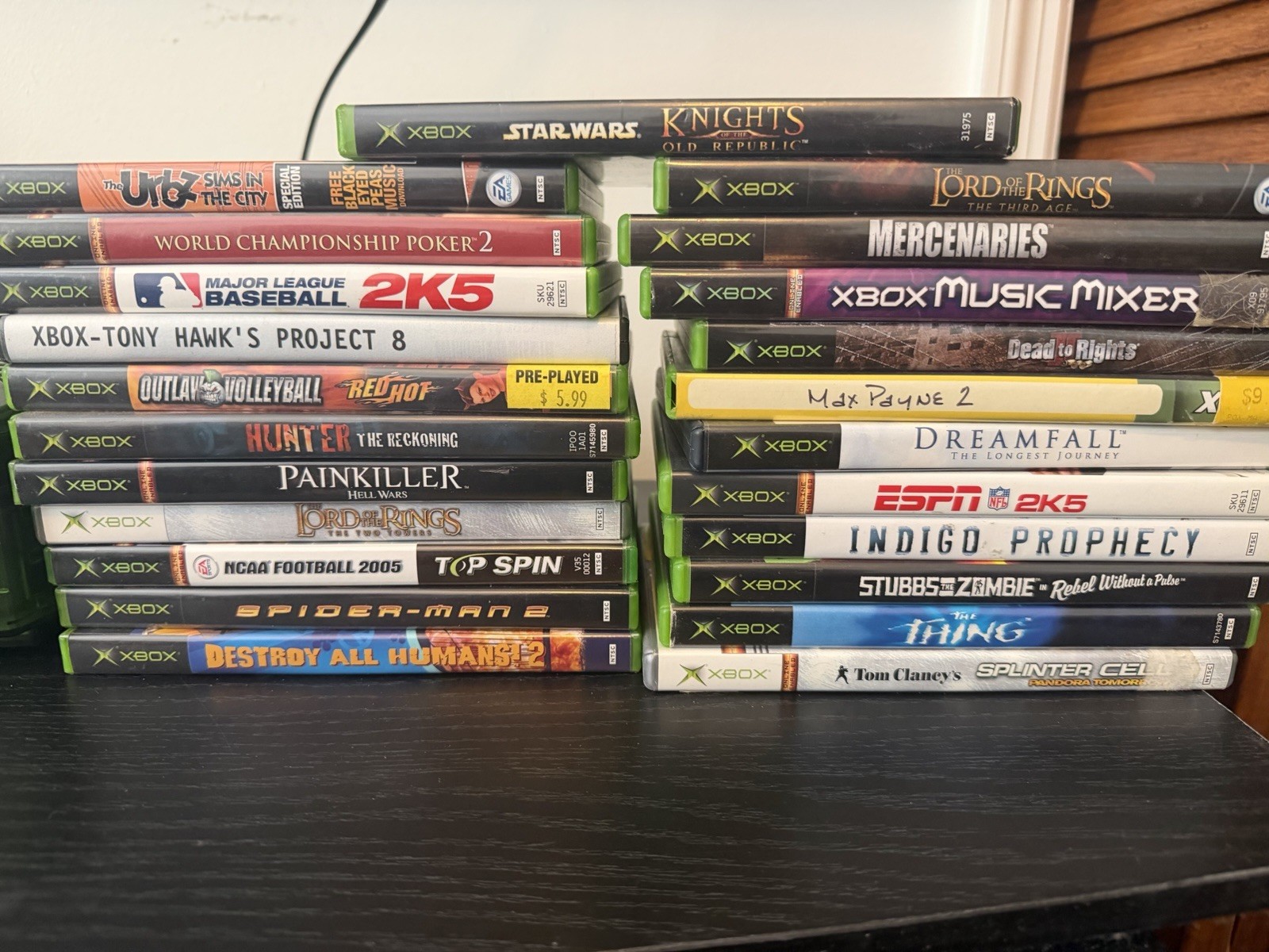 ⁠Xbox HALO Green Console Bundle – 8 Controllers 21 Games -Tested Limited Edition