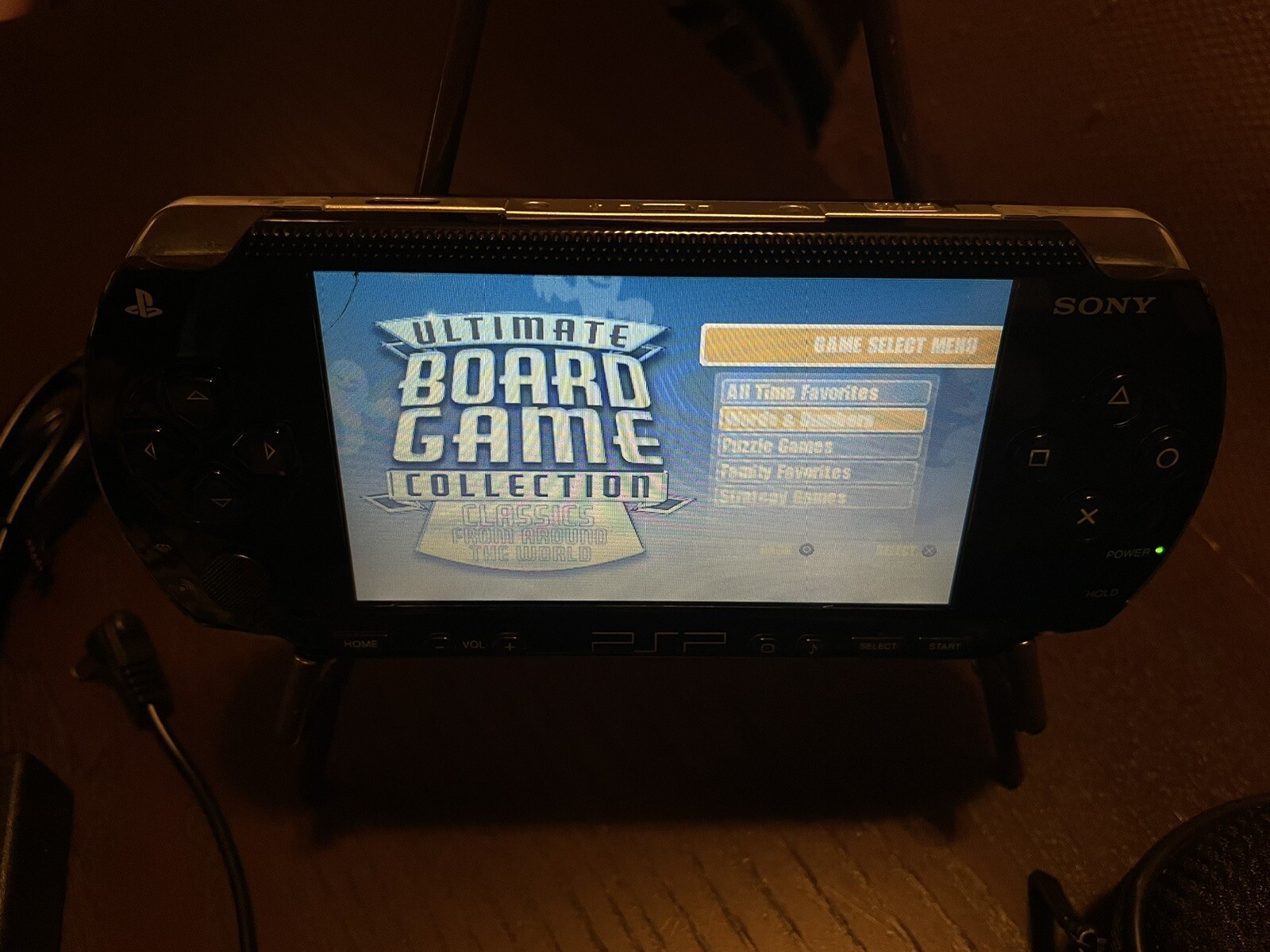 Sony PSP (1001) PlayStation Console, Accessories & Games Lot