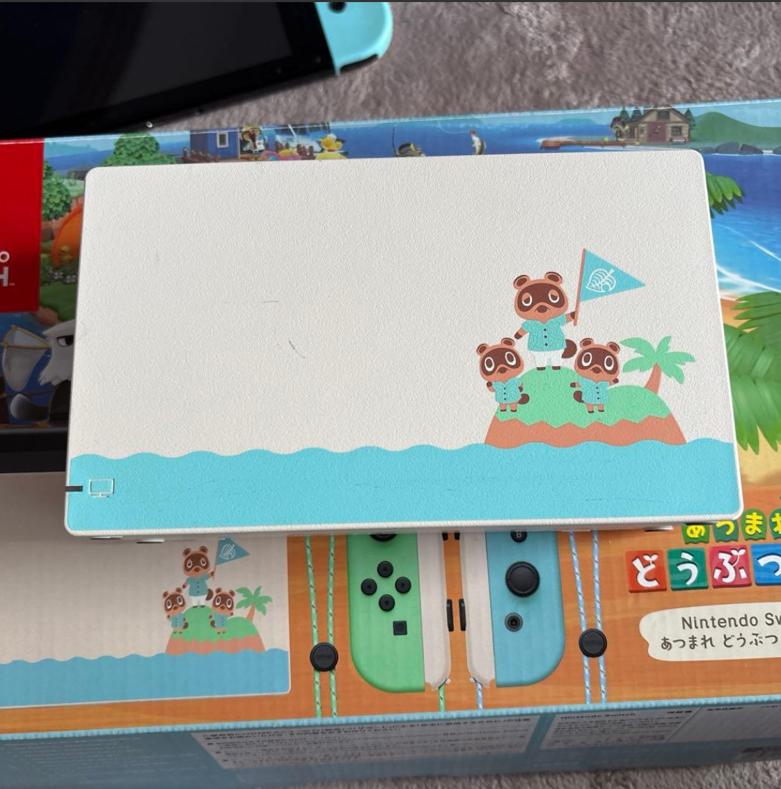 Nintendo Switch Animal Crossing Edition Console Box [Game Software Not Included]