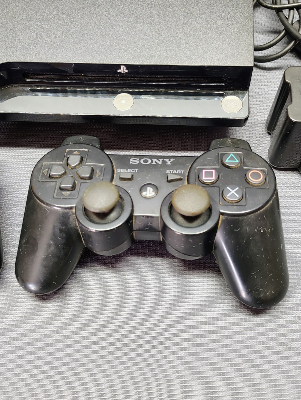 Sony PlayStation 3 PS3 Slim 160GB Console w/ Cords & Controllers Tested & Works