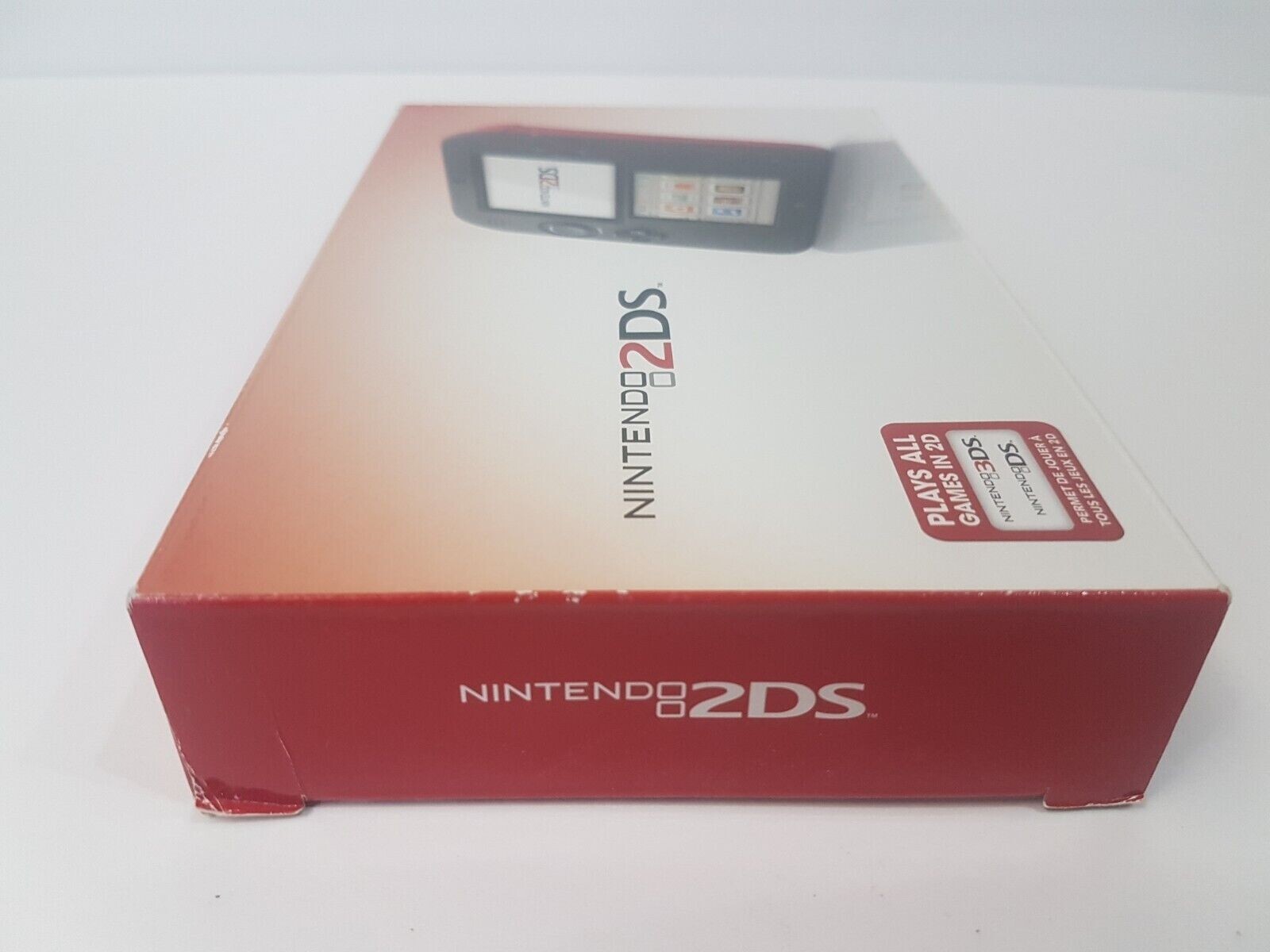 Nintendo 2DS: Crimson Red Console [Brand New Factory Sealed!]