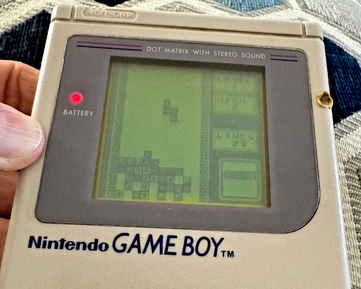 Nintendo Game Boy Launch Edition Handheld System In Box – Gray DMG-01