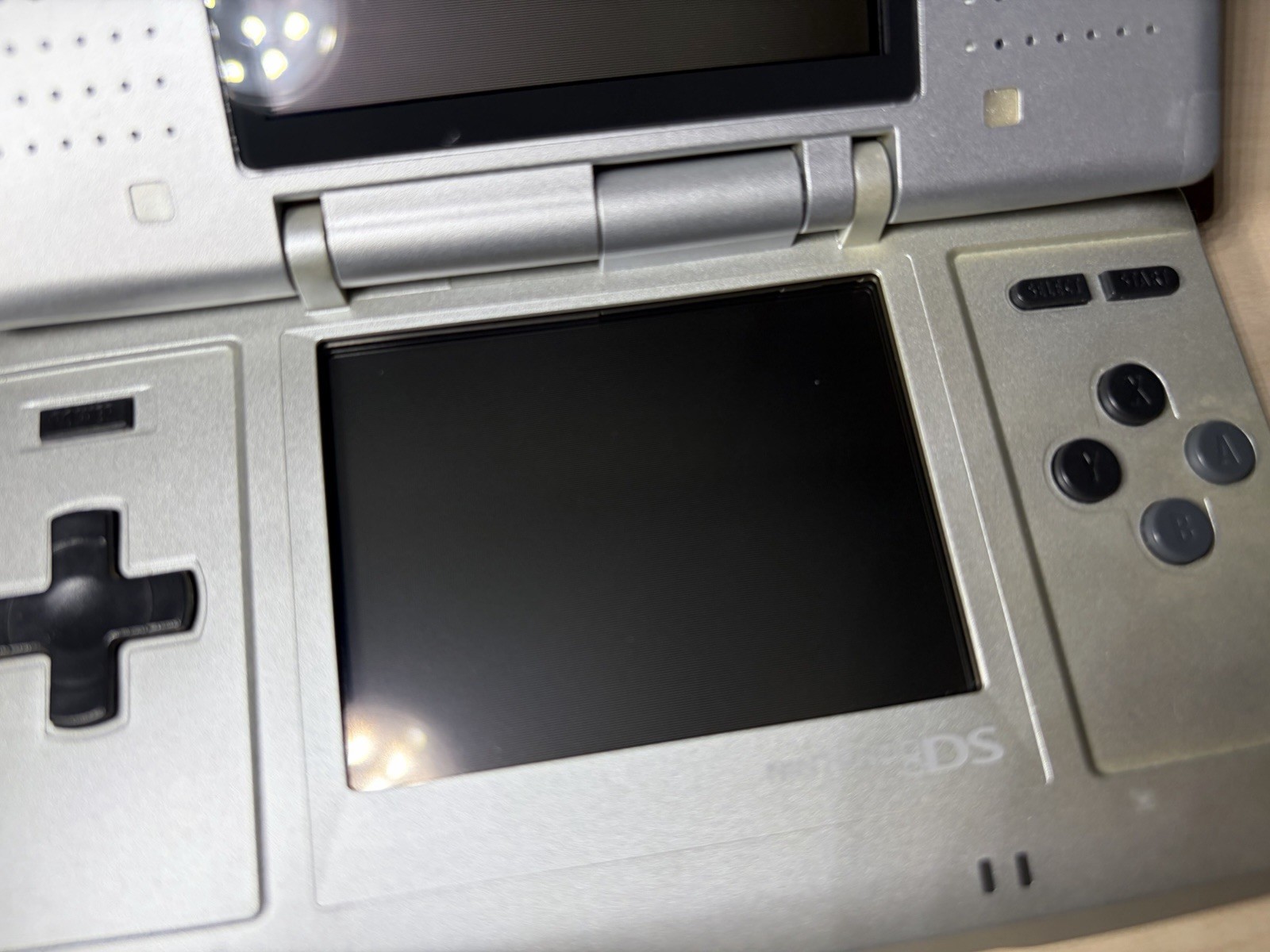 Nintendo DS Metroid Prime Hunters Silver Console Near Mint