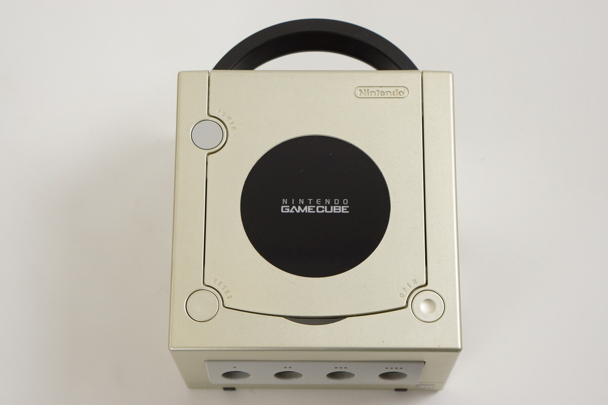Gamecube STAR LIGHT GOLD Console Tested System DOL-101JP For Japan Game CD 3617