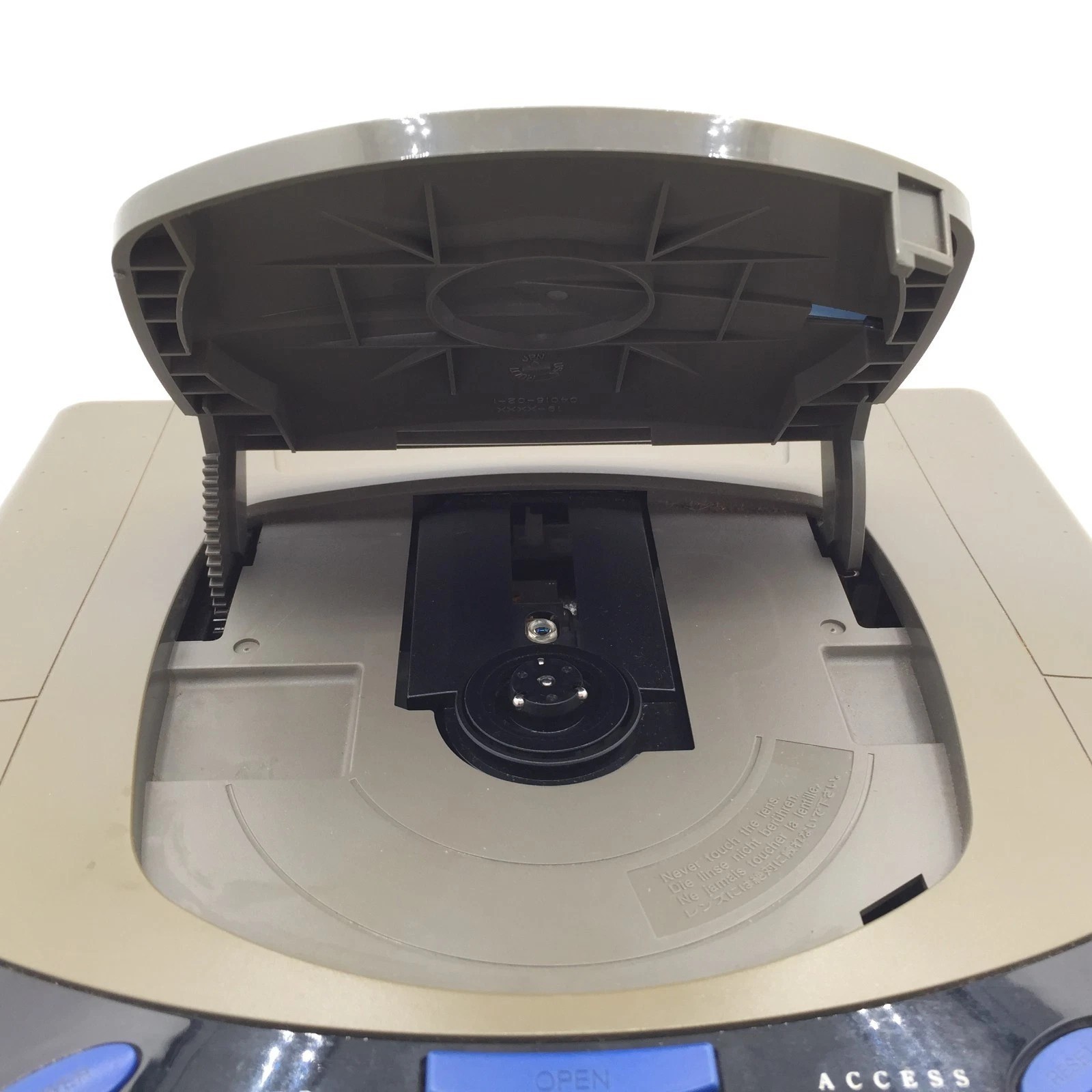 [ For parts or repair ] Sega Saturn Console only HST-3200 Gray NTSC-J Japanese