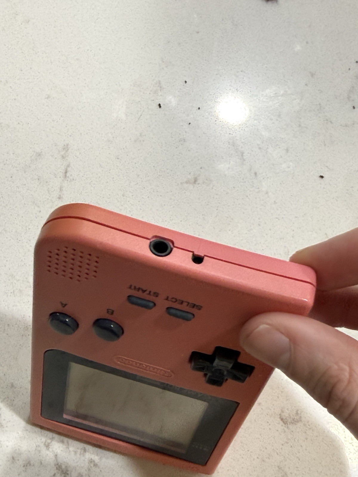 Nintendo Game Boy Pocket MGB-001 – Pink- 100% OEM – Working – Needs LCD READ
