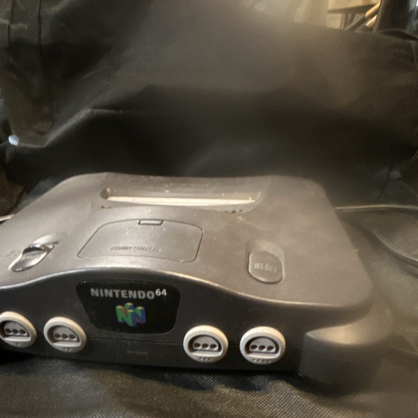 Nintendo 64 Home Console, Black, Component RCA, Multiplayer, NUS-001, Platform