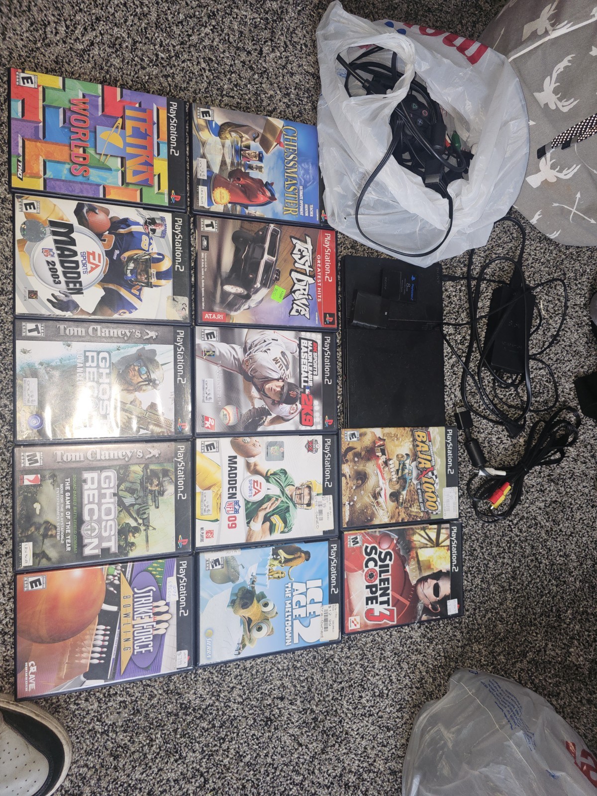 PS2 Console Bundle with Games