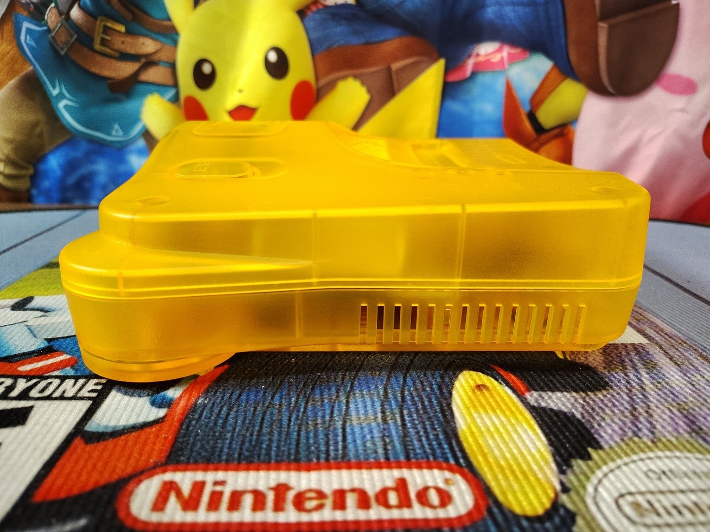 🔥Nintendo N64 Console Transparent Neon Orange Bundle Region Free🔥