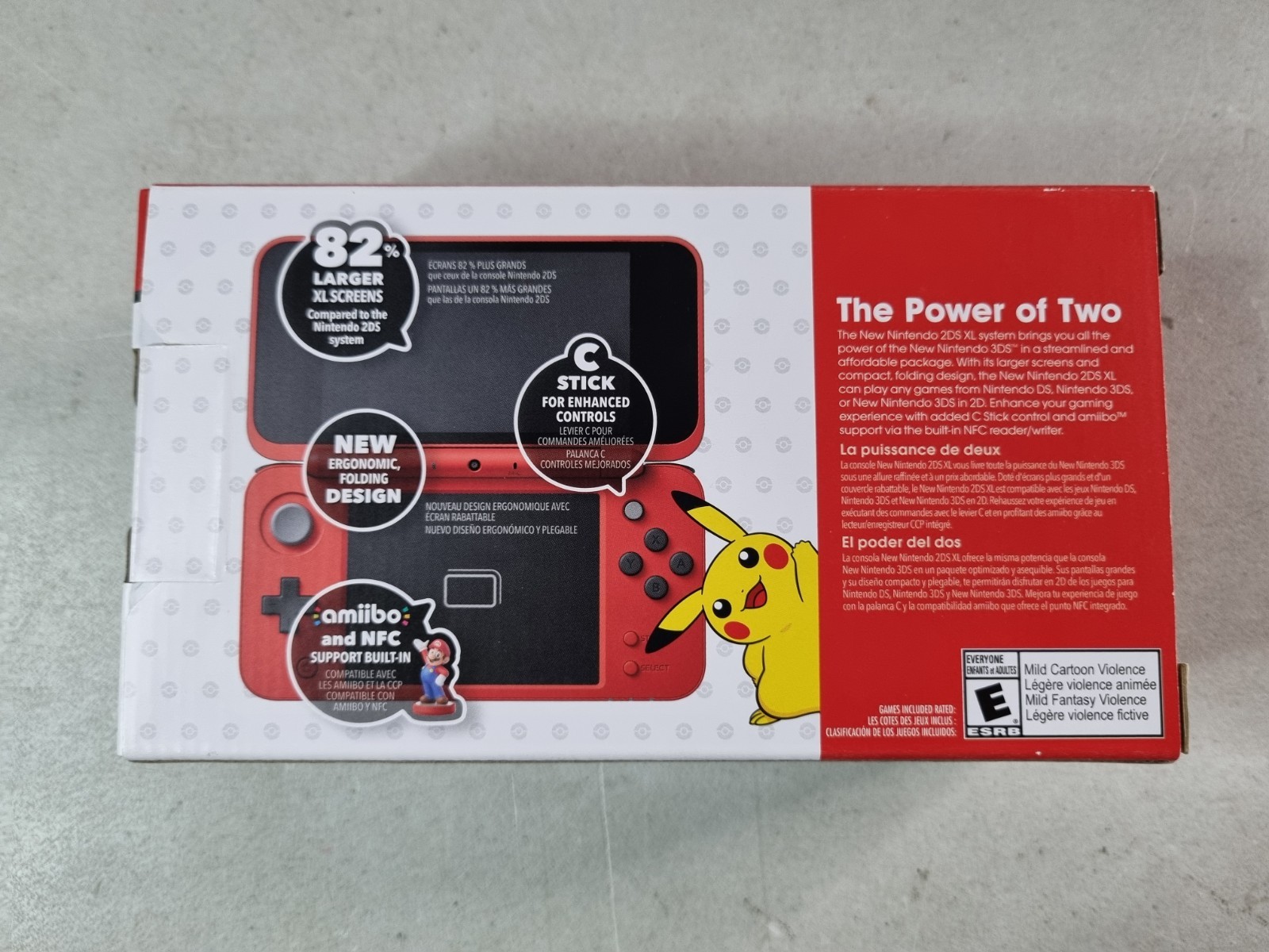 Brand New Nintendo 2DS XL Pokémon Poké Ball Edition