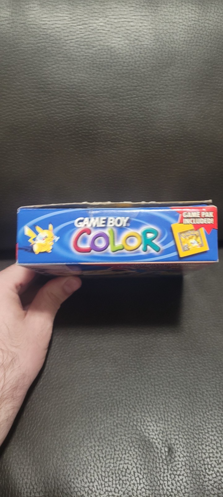 Nintendo Game Boy Color Pokemon Yellow Version Limited Edition w/ Box Inserts