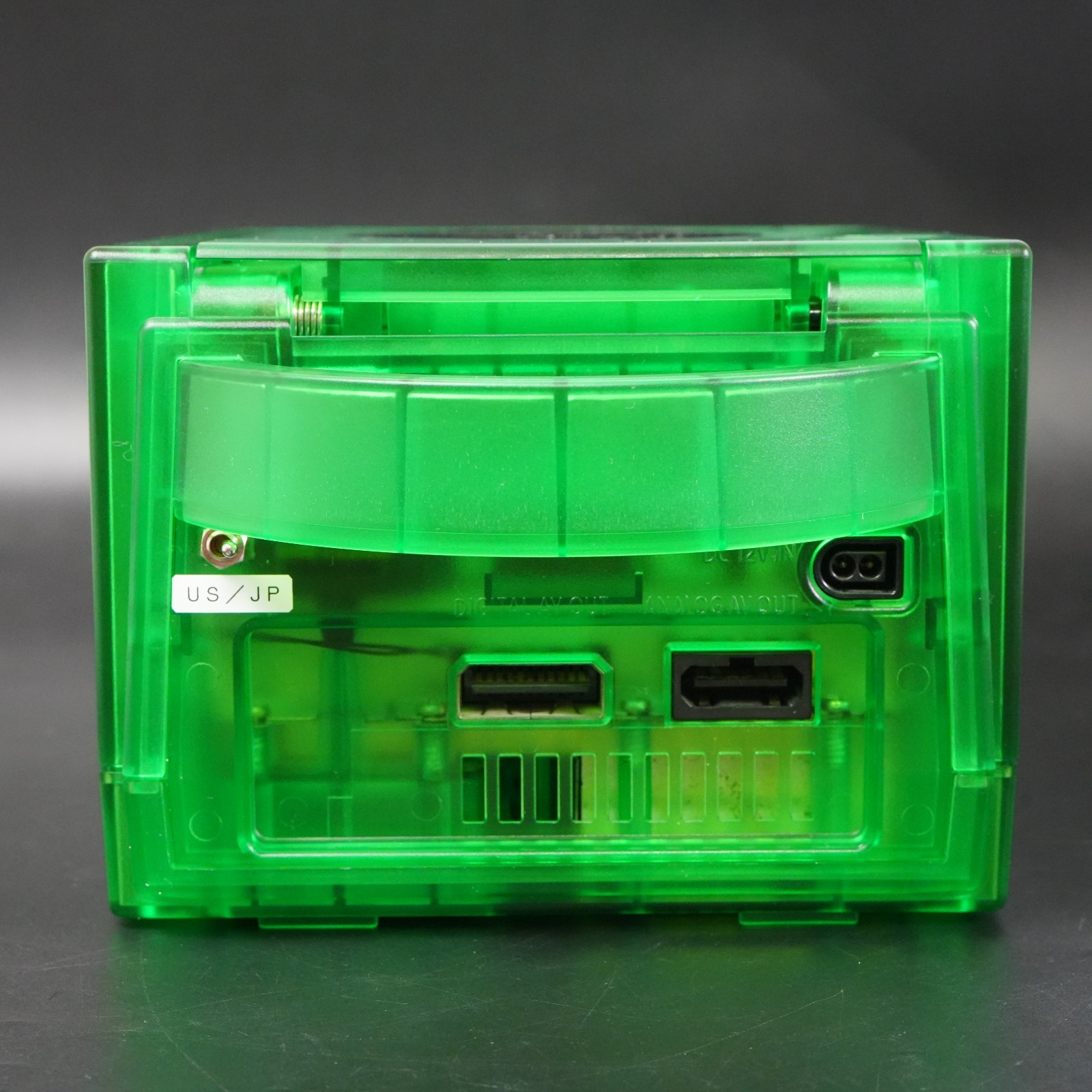 Nintendo GameCube Replacement Clear Green Shell Console NTSC U-C/J Region Switch