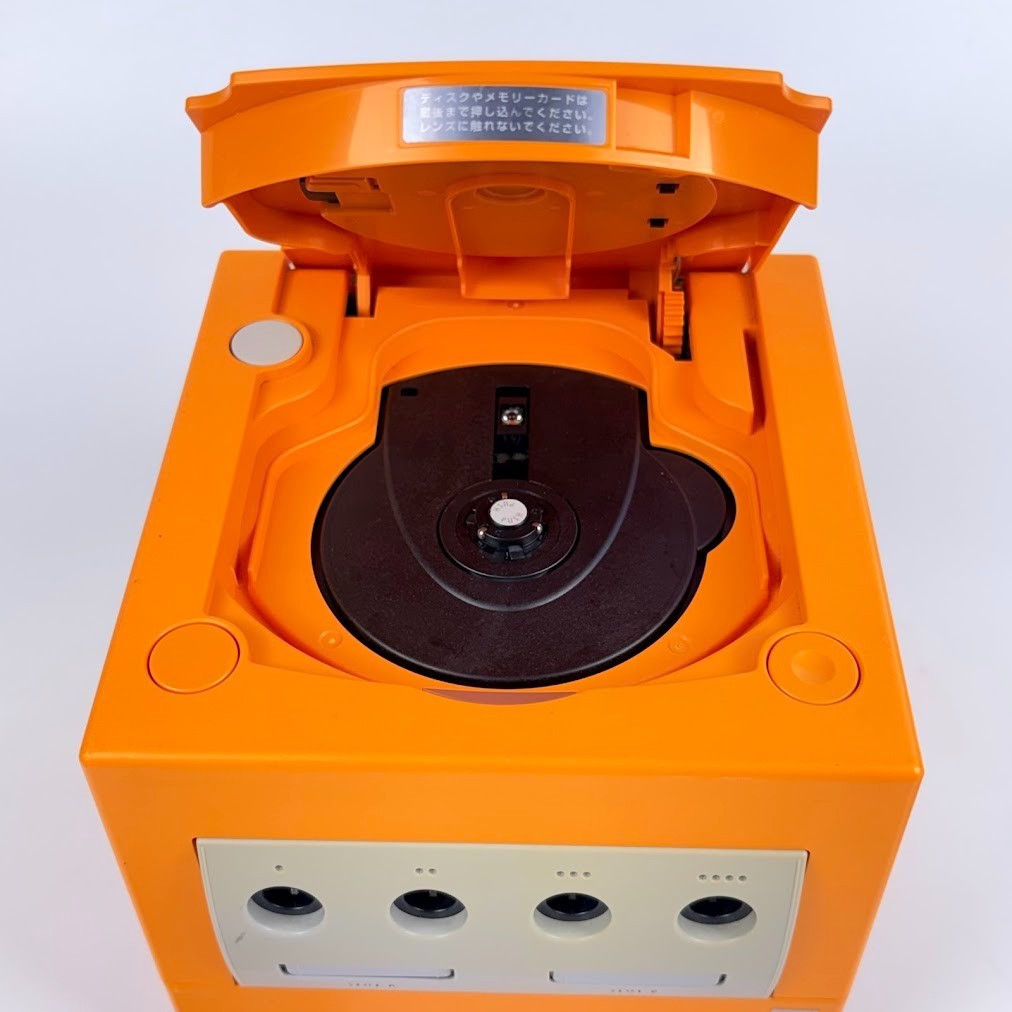 Nintendo GameCube Orange Enjoy Plus Pack w/ Game Boy Player Controller NTSC-J