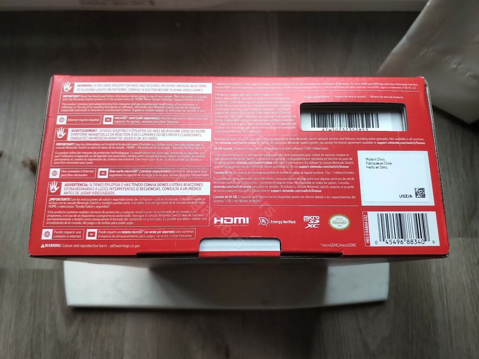 Brand New Nintendo Switch Oled – Neon Red Blue Joy-Con – In hand – Fast Shipping