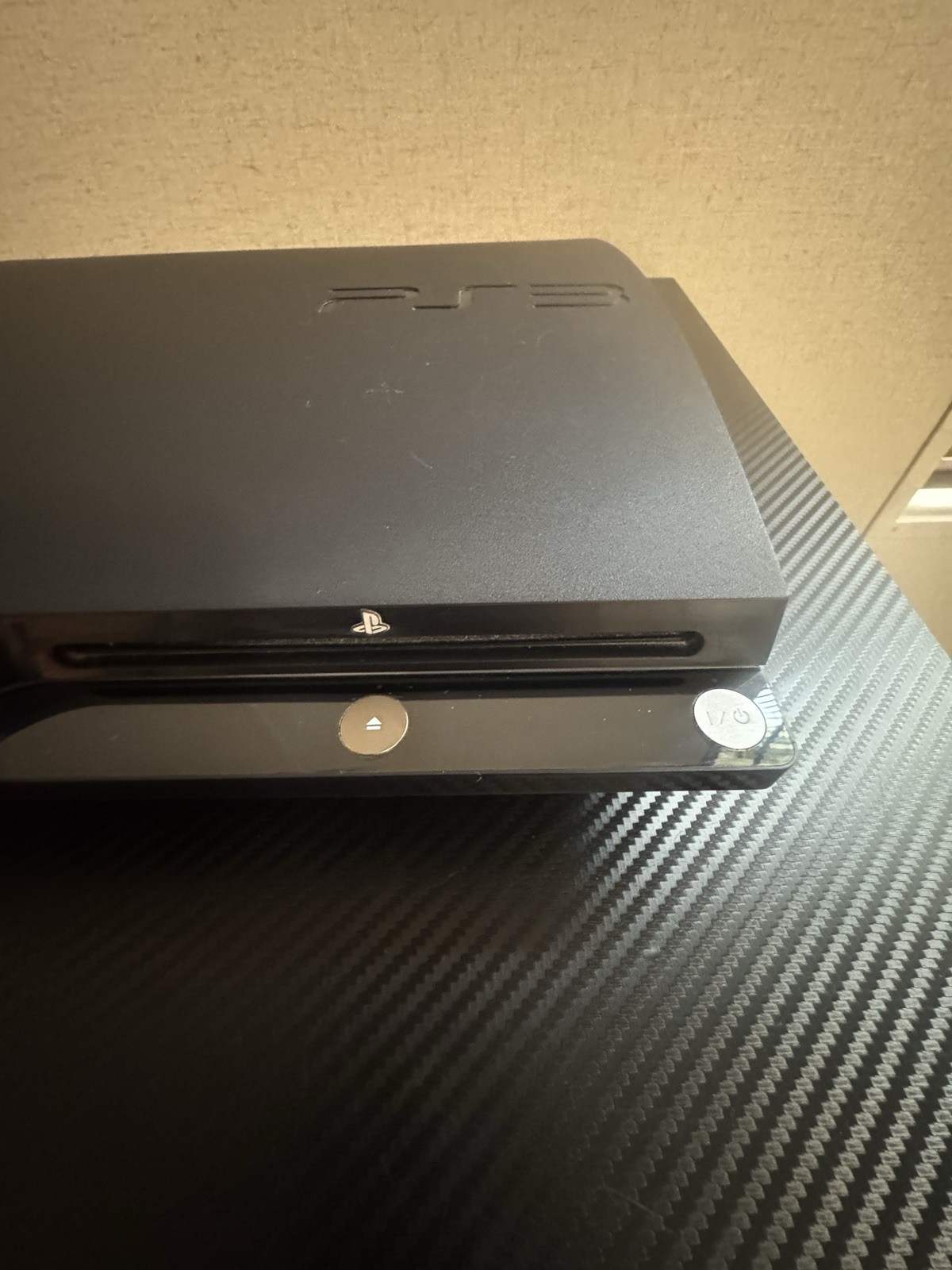 Sony PlayStation 3 PS3 Slim 120GB Charcoal Black Console CECH-2001A Working Read