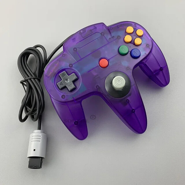 NEW Nintendo 64 N64 Limited Clear Light Purple Custom Console Bundle Funtastic