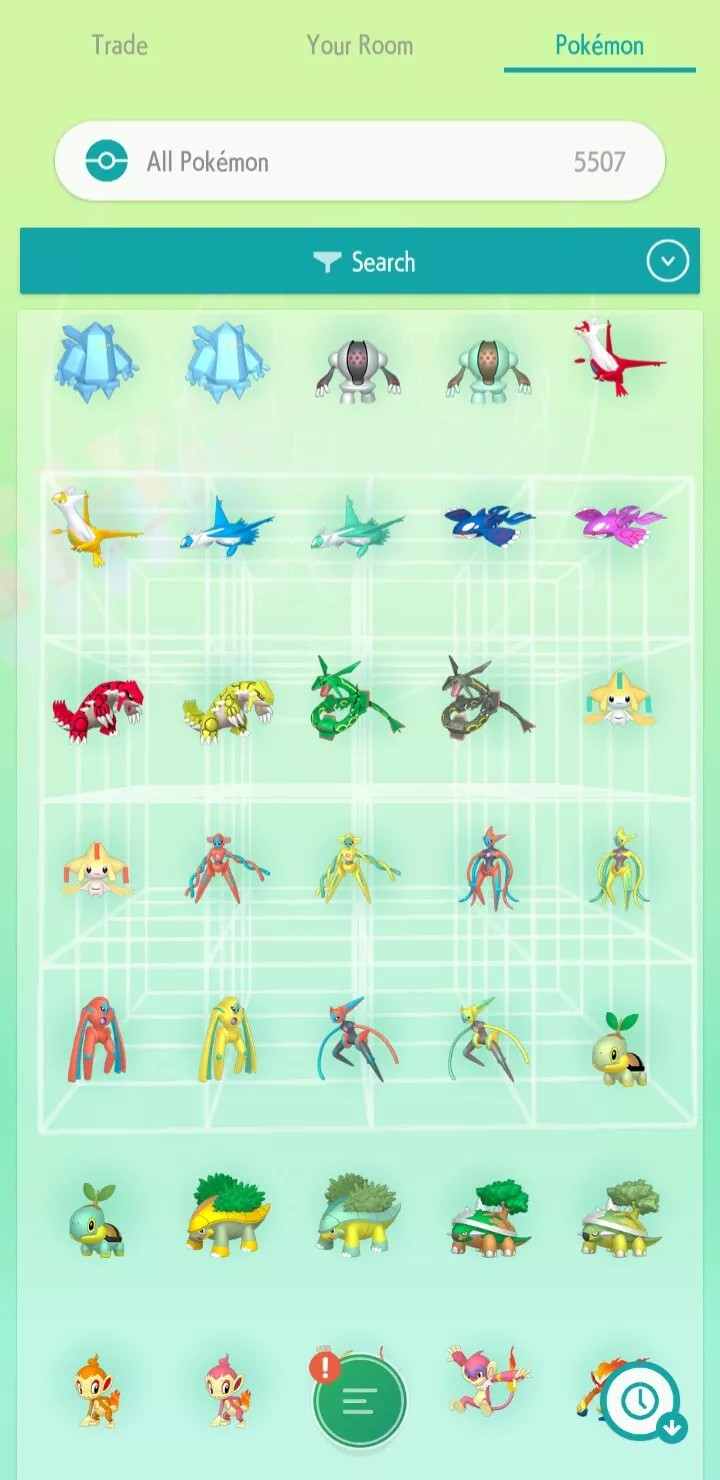 Low Levels Pokemon Home Full Living Dex All Forms Gen 1-7 960 Pokemon⚡