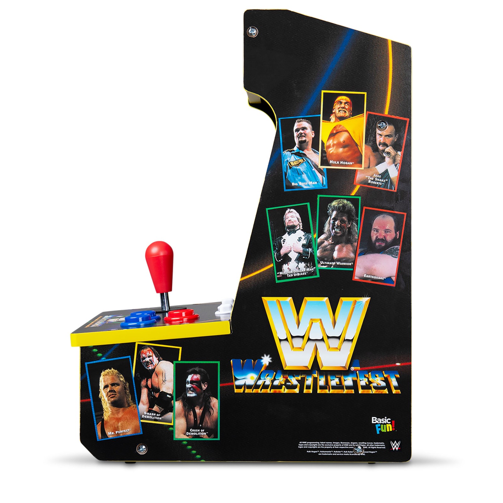Arcade Classics WWE Counter Series Game with 8″ Liquid Crystal Screen & 4 Games