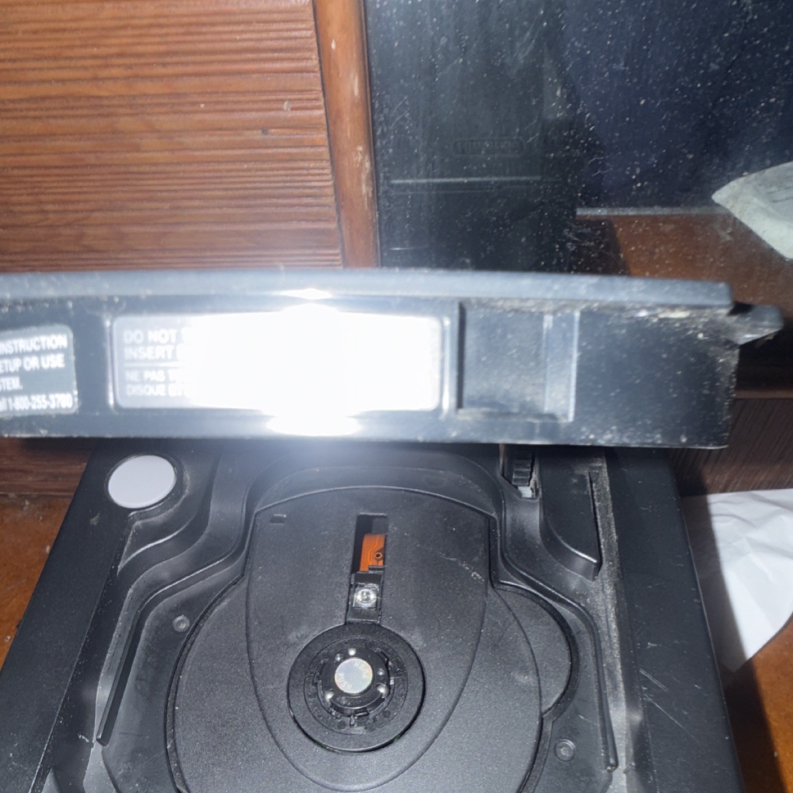 Nintendo GameCube DOL-101(USA) Black Console Analog AV Out 4 Controller Ports