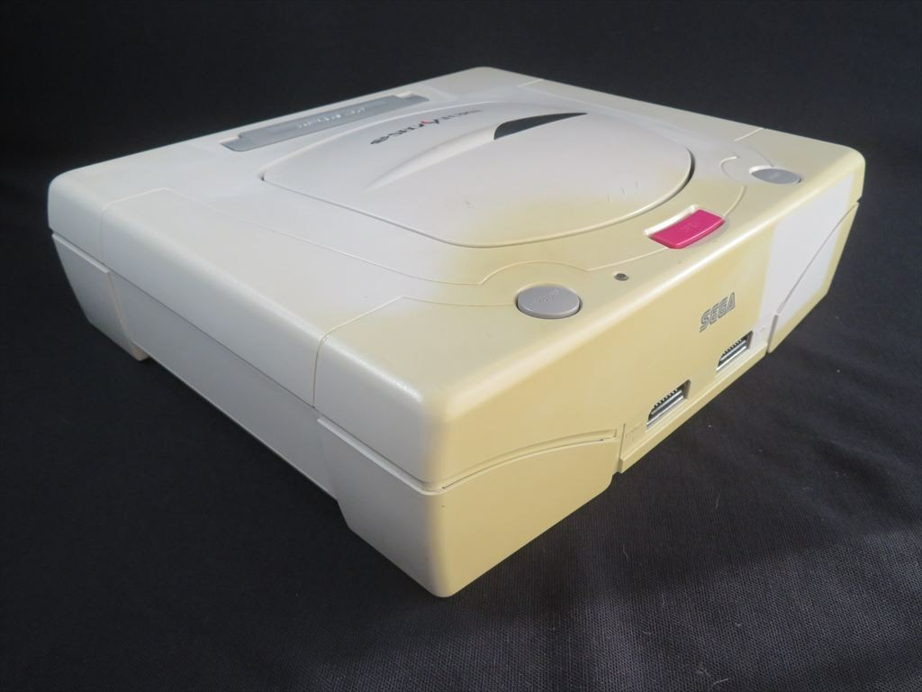 Sega Saturn Console only Japan HST 3220 White games Japanese game jp for parts