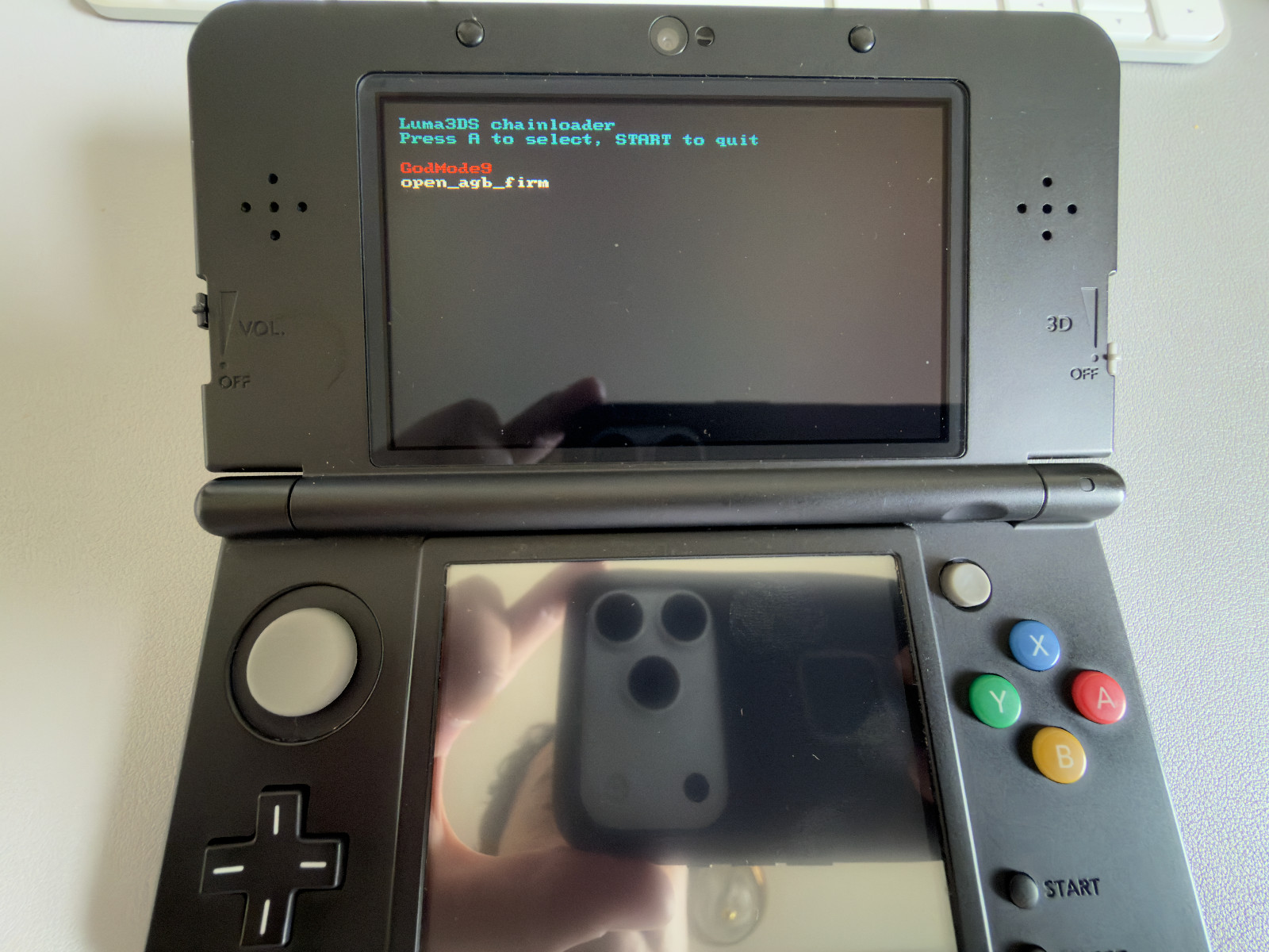 New Nintendo 3DS Black Handheld Console