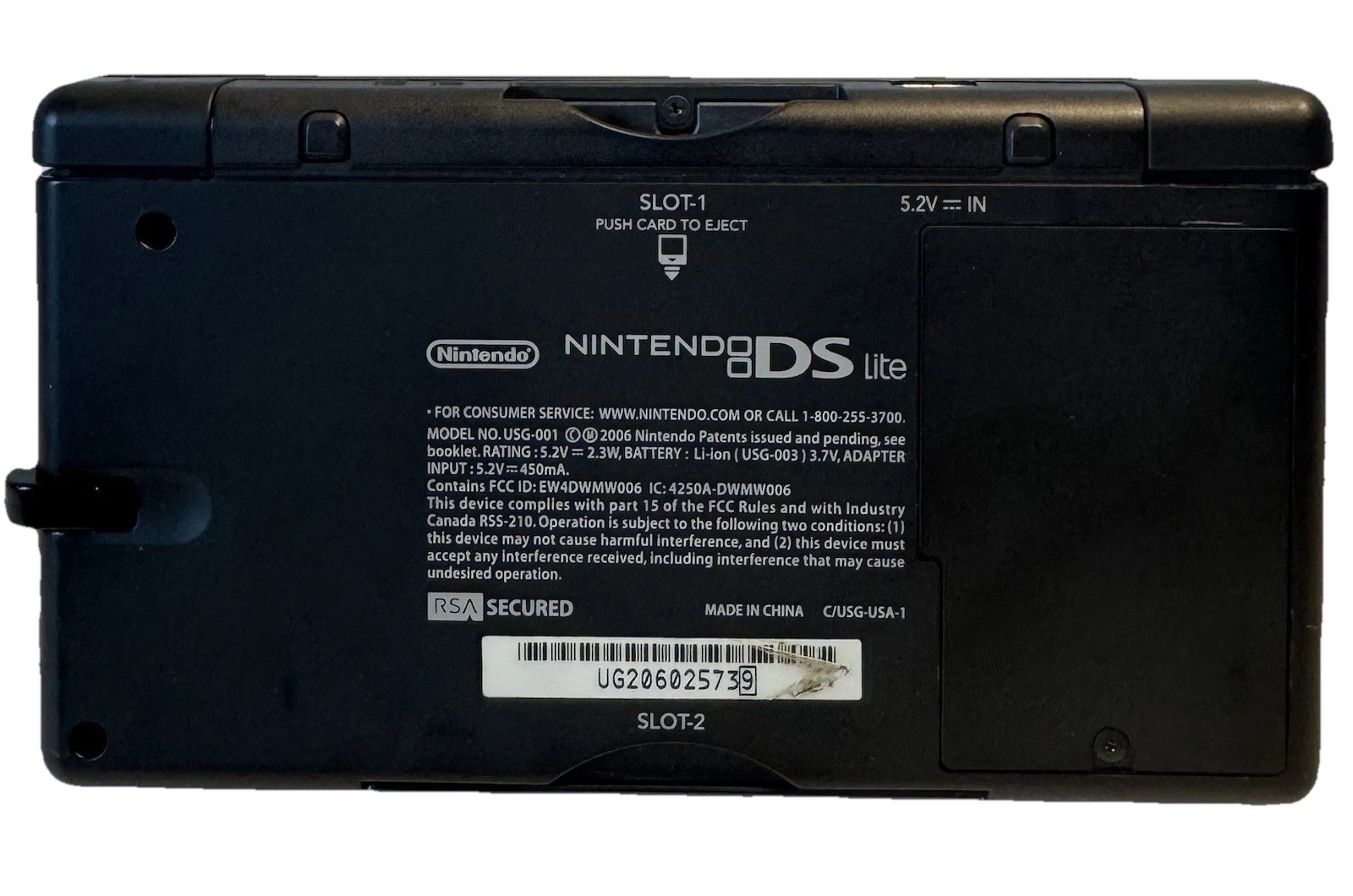Nintendo DS Lite System Cobalt Blue Black Complete In Box CIB W Case Tested Read