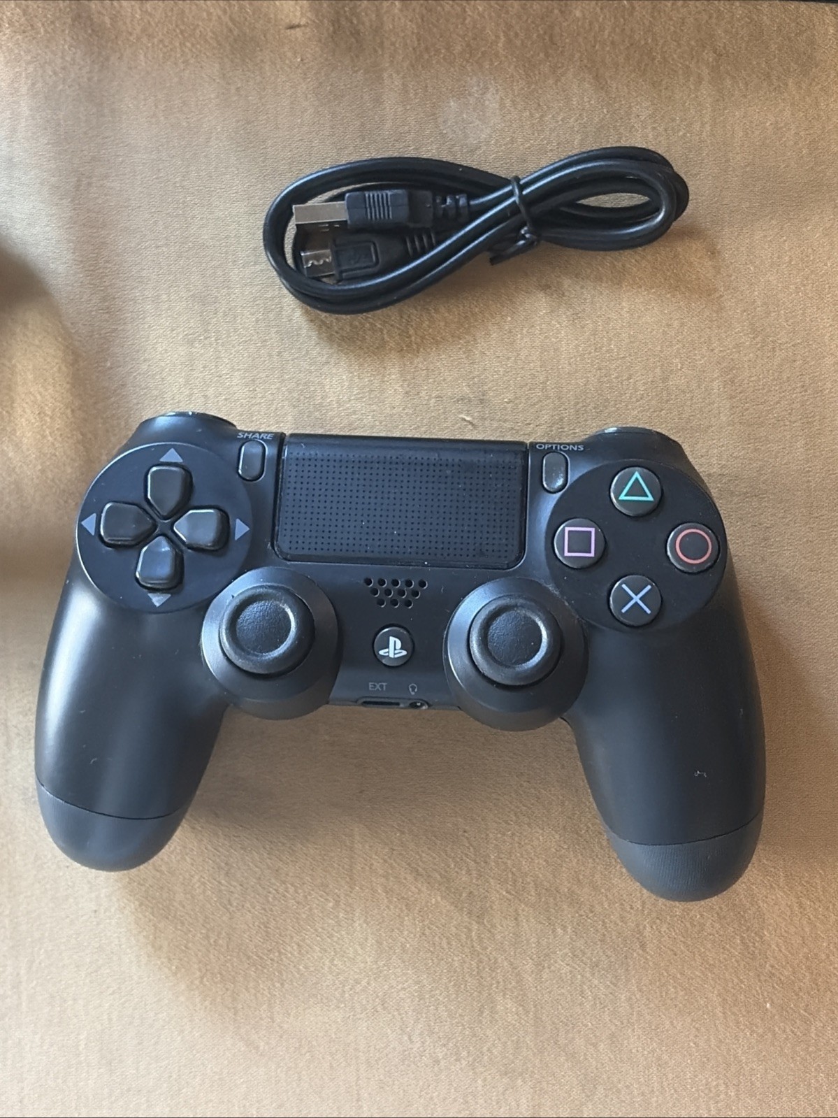 PlayStation 4 Slim PS4 1TB Black Console CUH-2215B v12.00 w/Cords Controller(5