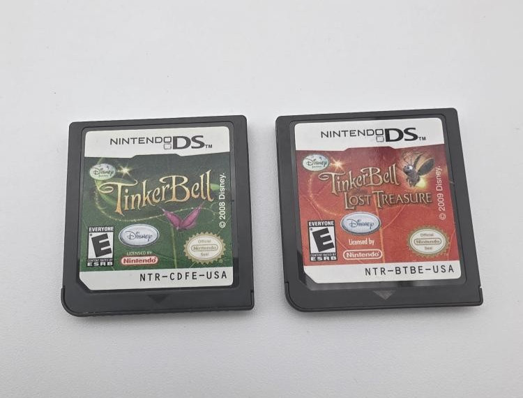 Disney Tinker Bell & Tinker Bell: Lost Treasure (Nintendo DS) Cartridges Only