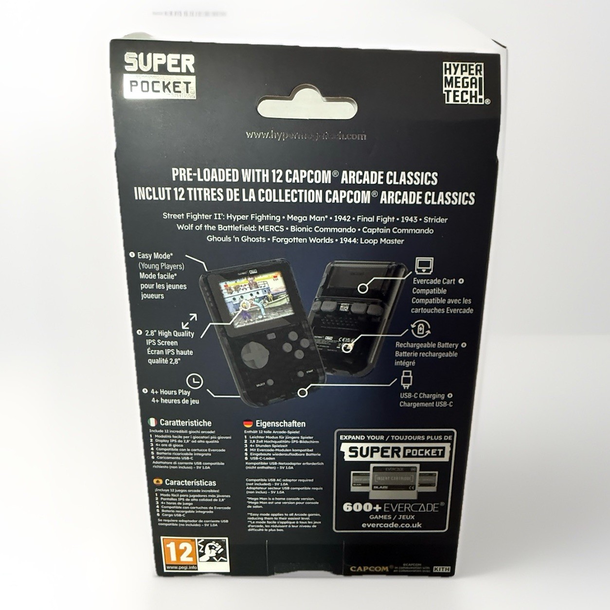 Kith x Capcom Hyper Mega Tech Super Pocket Handheld Console Ships Today