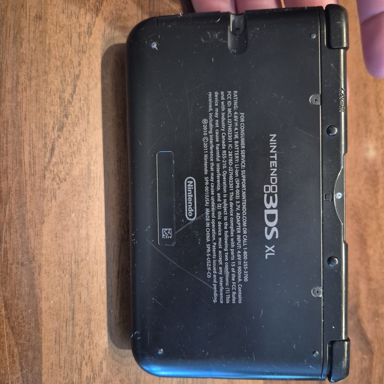Nintendo 3DS XL Handheld Console SPR-001 Black US