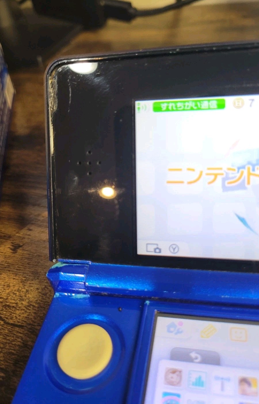 Nintendo 3DS Cobalt Blue Launch Edition NTSC-J Boxed Console w/ Insert Tested