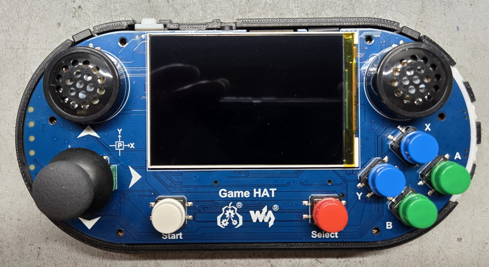 👍 Waveshare Gamehat + ABS 3D Print Shell. Compatible 4B/A+/B+/2B/3B/3B+/Zero