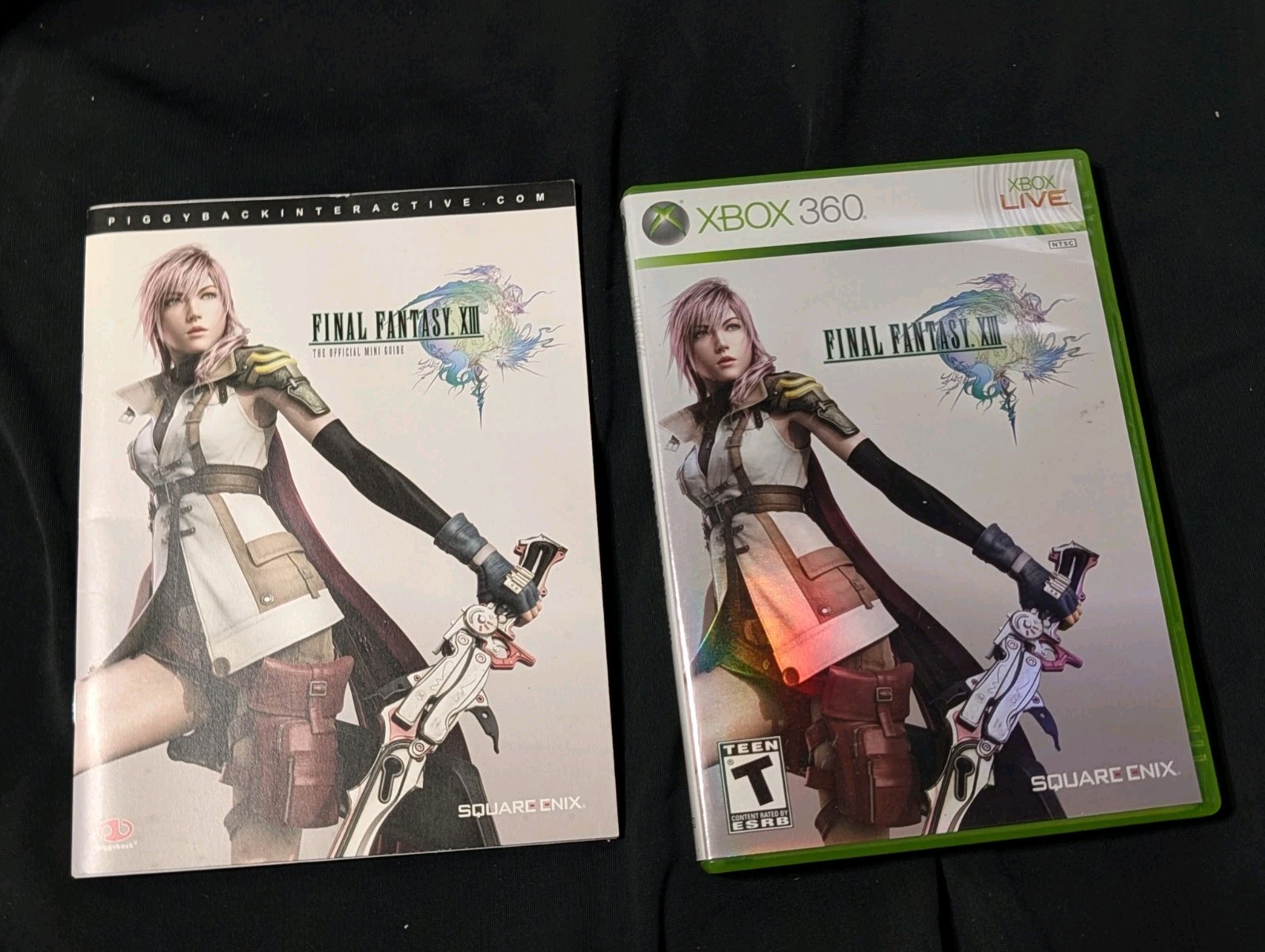 Xbox 360 Special Edition Final Fantasy XIII Console Bundle 250GB Near-Mint Set