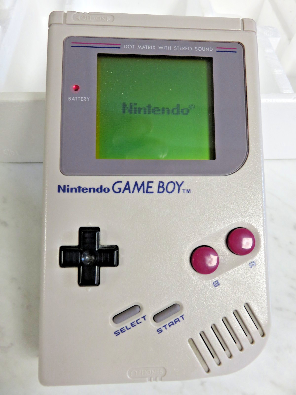 CLEAN! Nintendo original 1989 Game Boy DMG-01 with Box – Tetris Collector Set