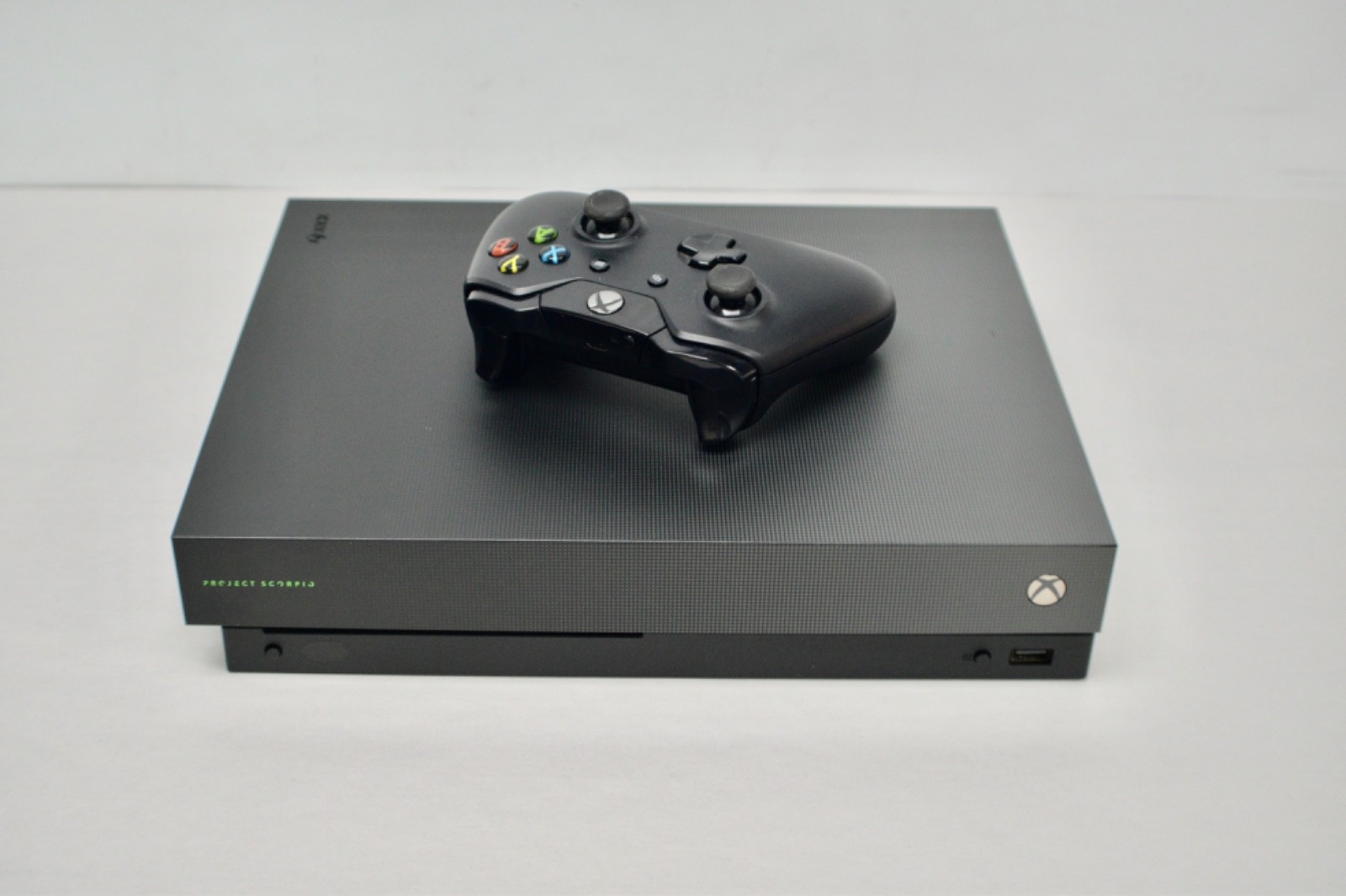 Microsoft Xbox One X Project Scorpio Edition 1TB Console – Black